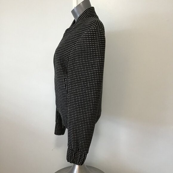 Women's Wool Bomber Jacket Size S - Picture 6 of 13